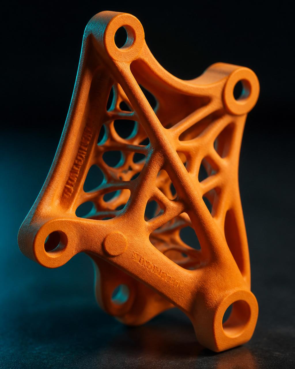 Buse d'imprimante 3D industrielle en action